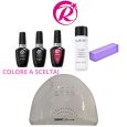 KIT GEL POLISH ROBY NAILS + LAMPADA